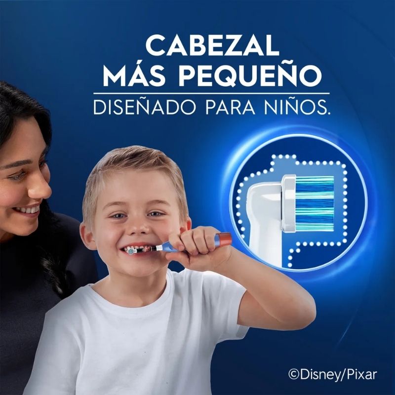 Cepillo de Dientes Eléctrico Oral B Cars Pixar