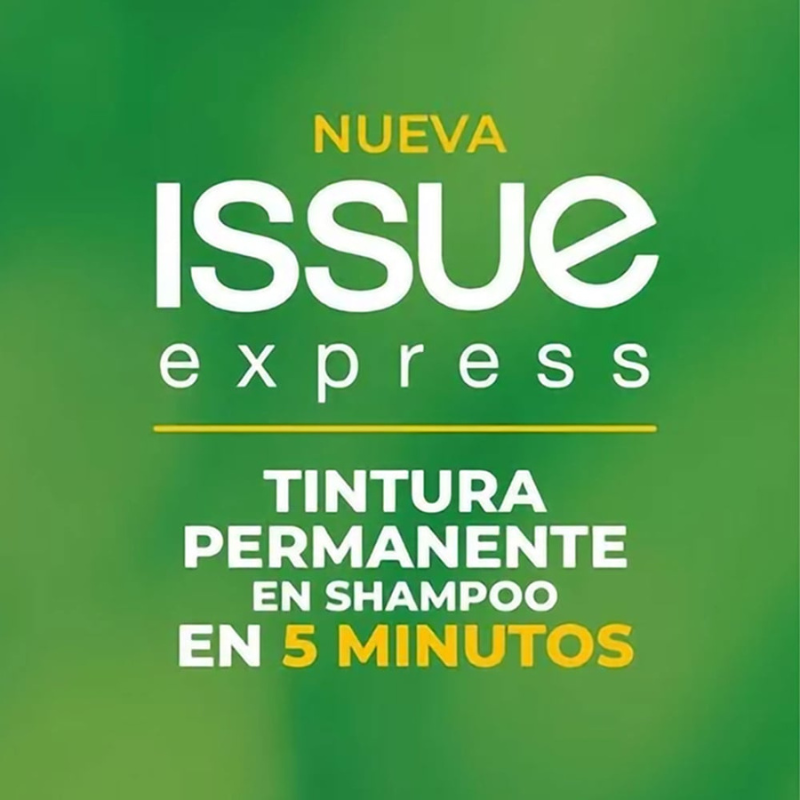 Issue Express 5 Minutos Tintura En Shampoo - Negro