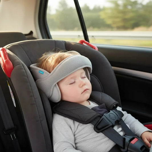 Soporte de Cabeza para Silla de Auto Buba Gris