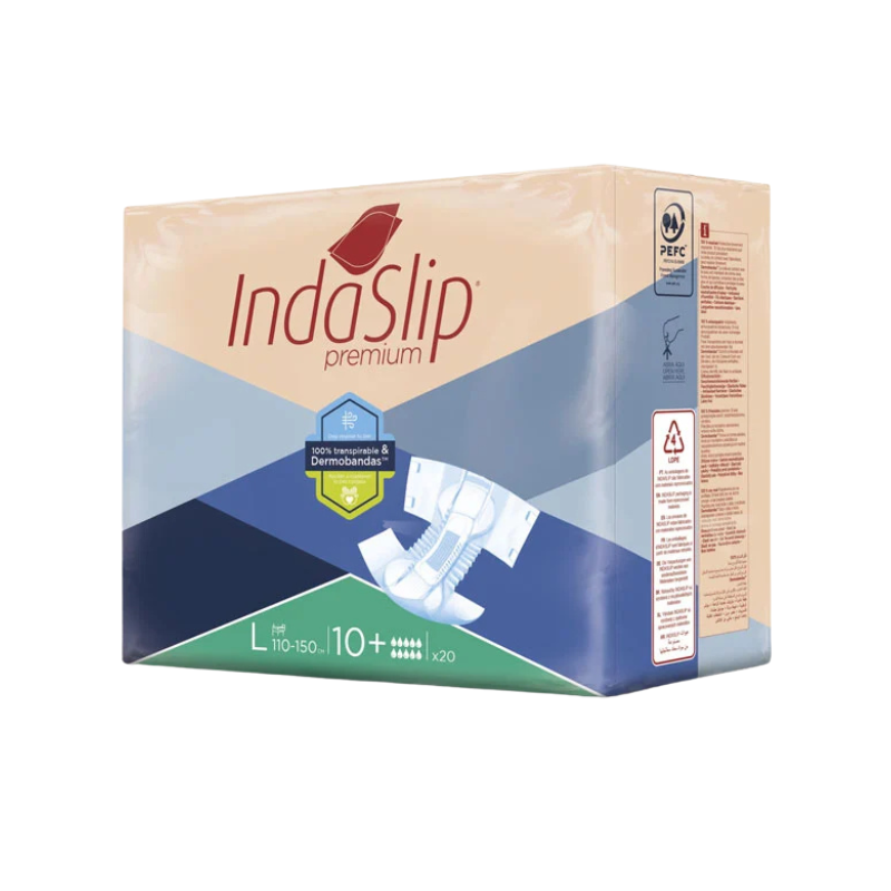 Pañales de adulto Indaslip L10+ - 20 unidades