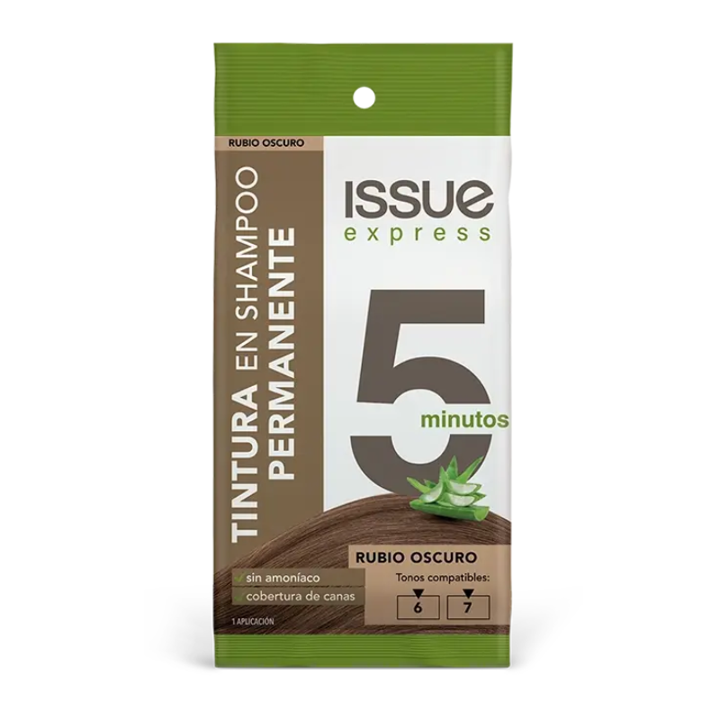 Issue Express Shampoo Caja x 6 - Rubio Oscuro