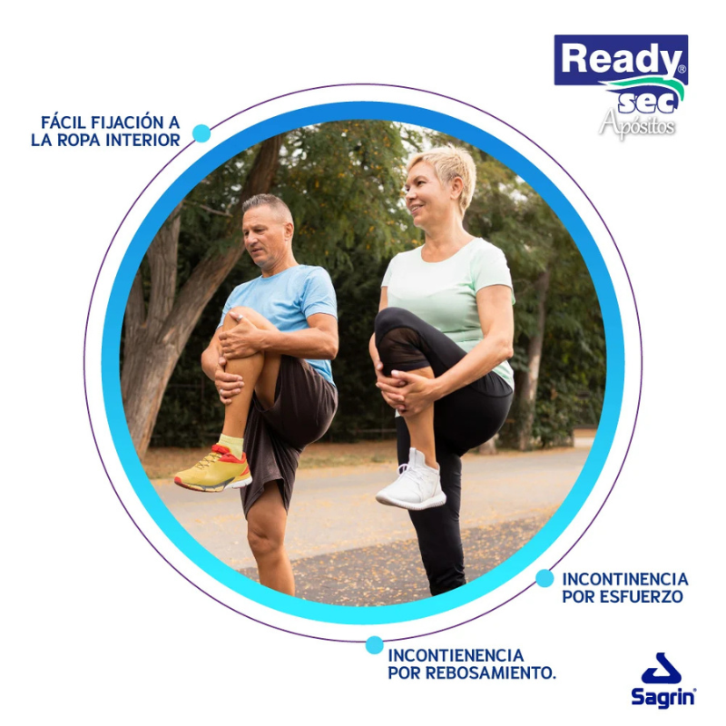 Apósitos Para Incontinencia Readysec Mediano - 30 Unidades