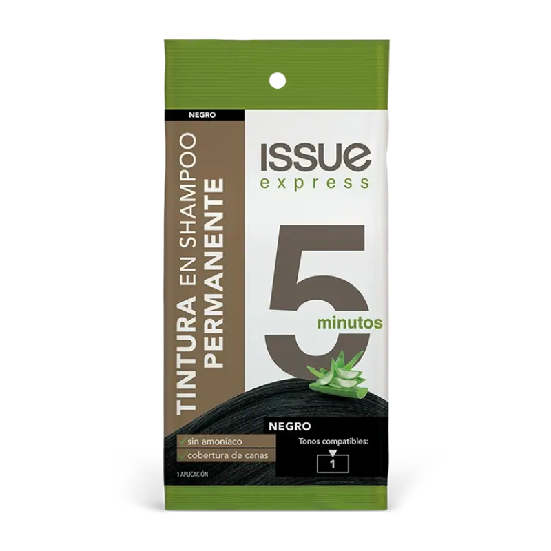 Issue Express Shampoo Caja x 6 - Negro