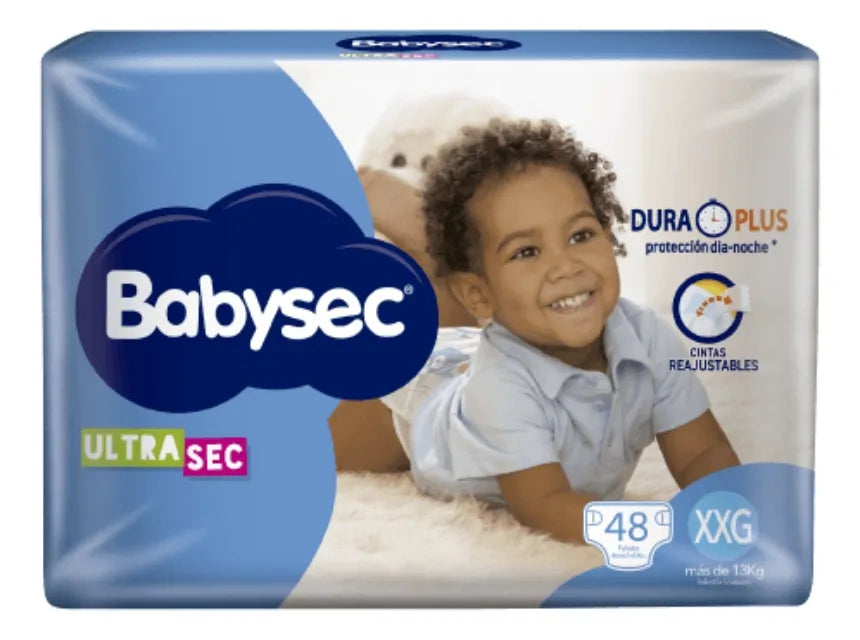 Pañales BabySec Ultra XXG - 48 unidades