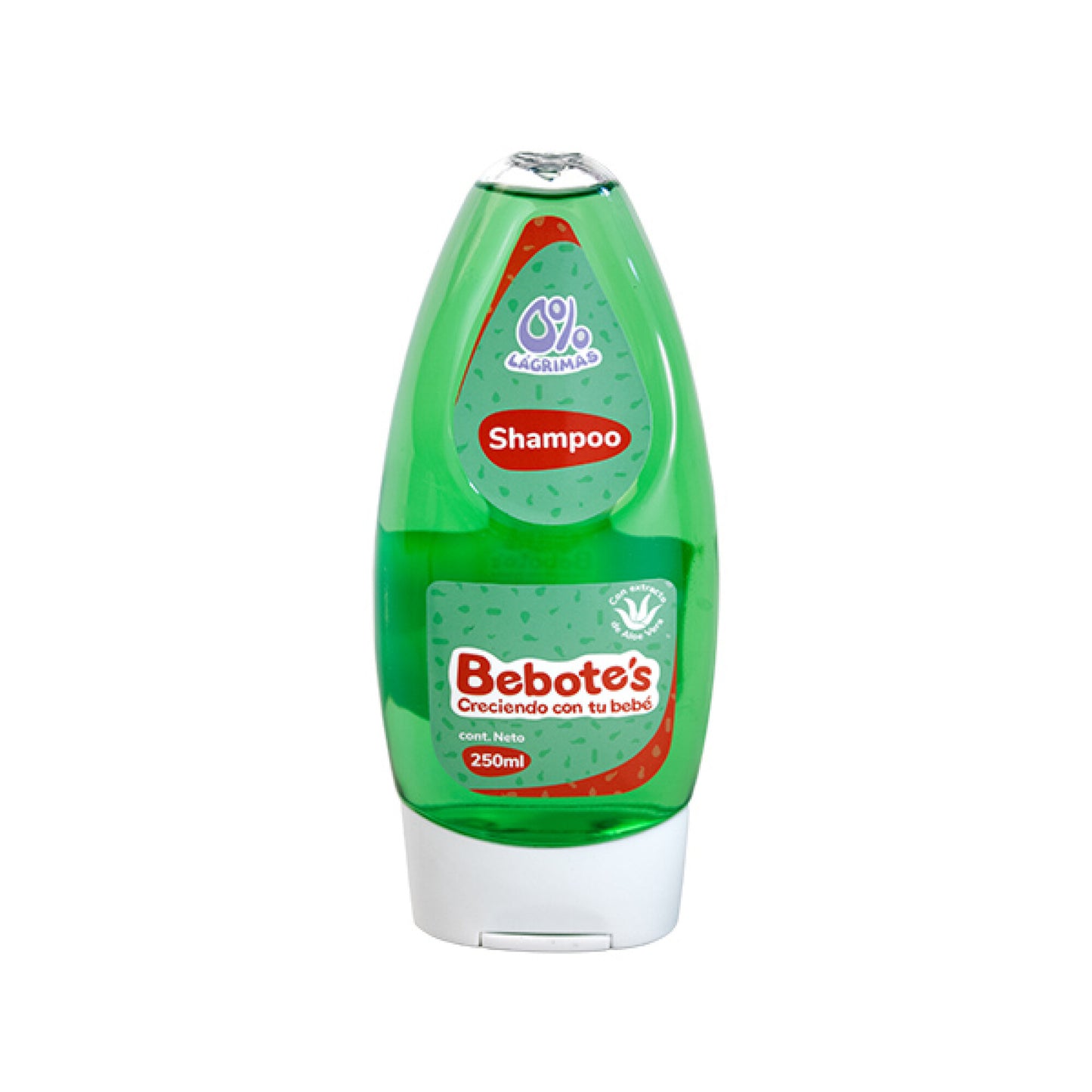 Shampoo Bebotes Aloe Vera 0% Lagrimas 250 Ml
