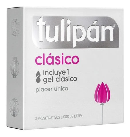 Preservativos Tulipán Clásico- 3 unidades