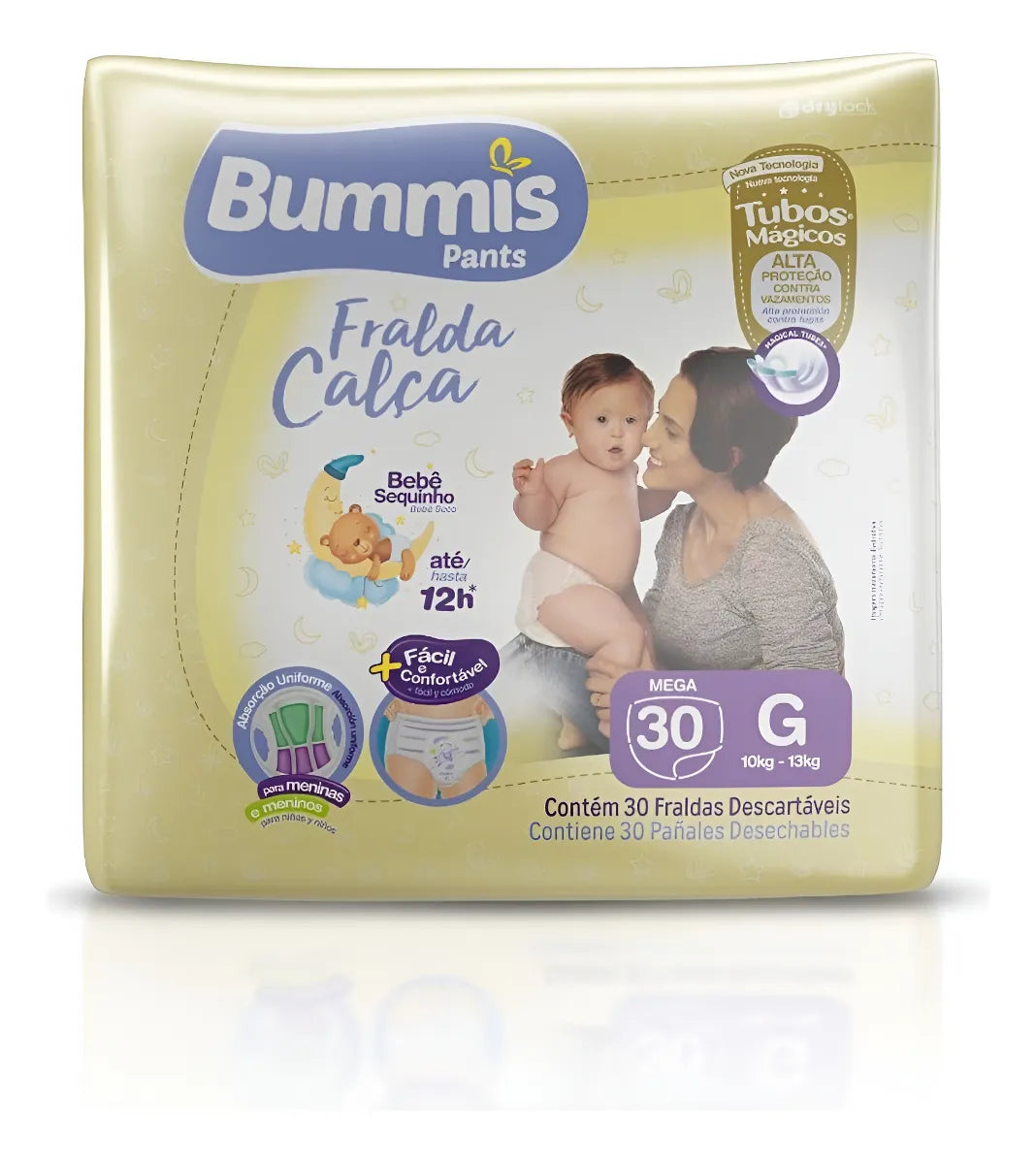 Pañales para Bebe Bummis Pants G - 30 unidades