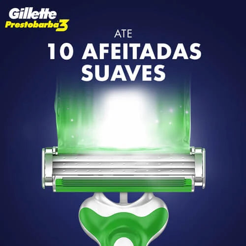 Afeitadora Gillette Prestobarba3 Sensitive 2 Unidades