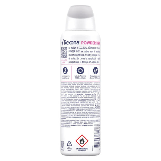 Antitranspirante en Aerosol Rexona Woman Powder Dry 150 ml