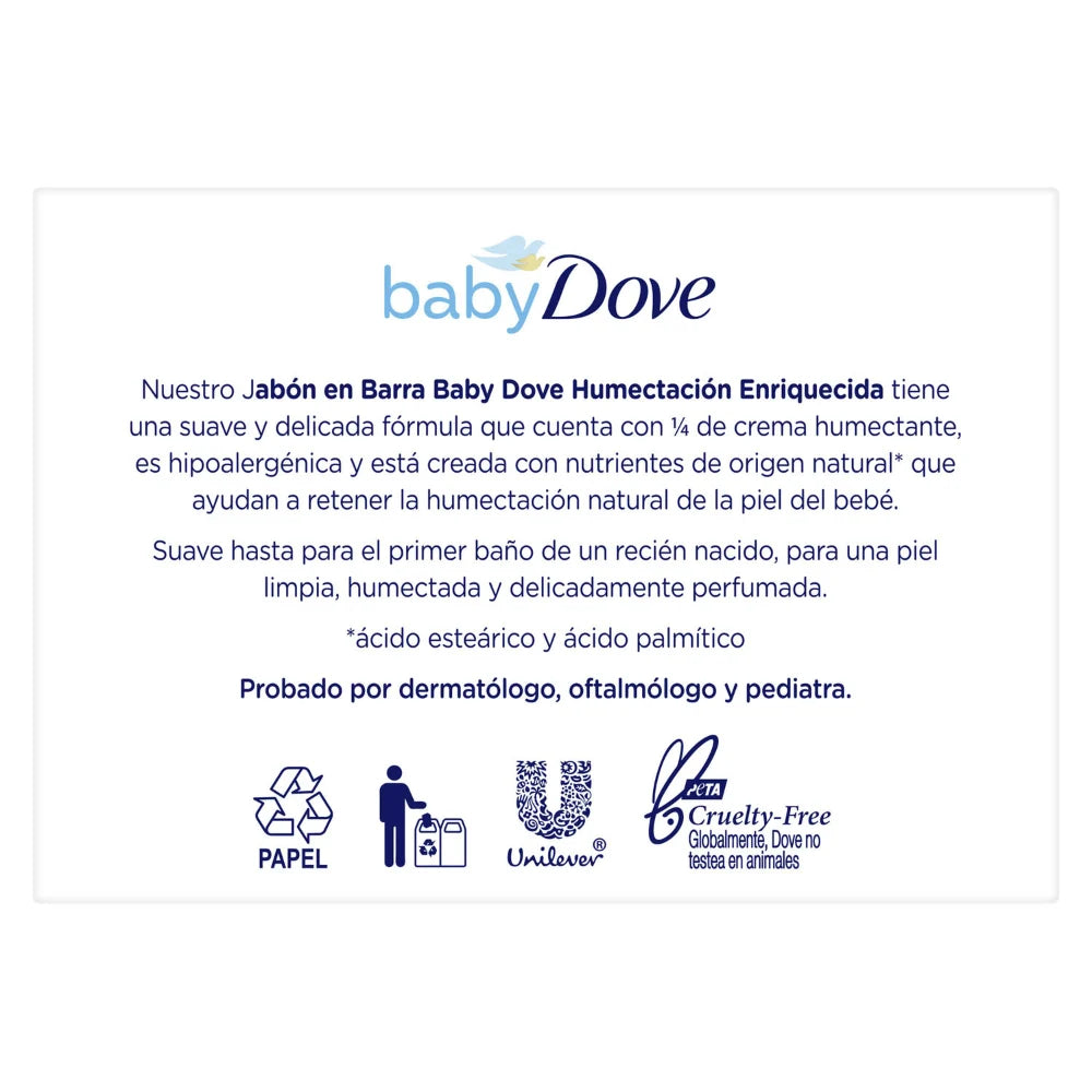Jabón Baby Dove