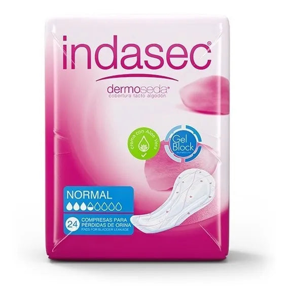Apósito Indasec Normal 24 unidades