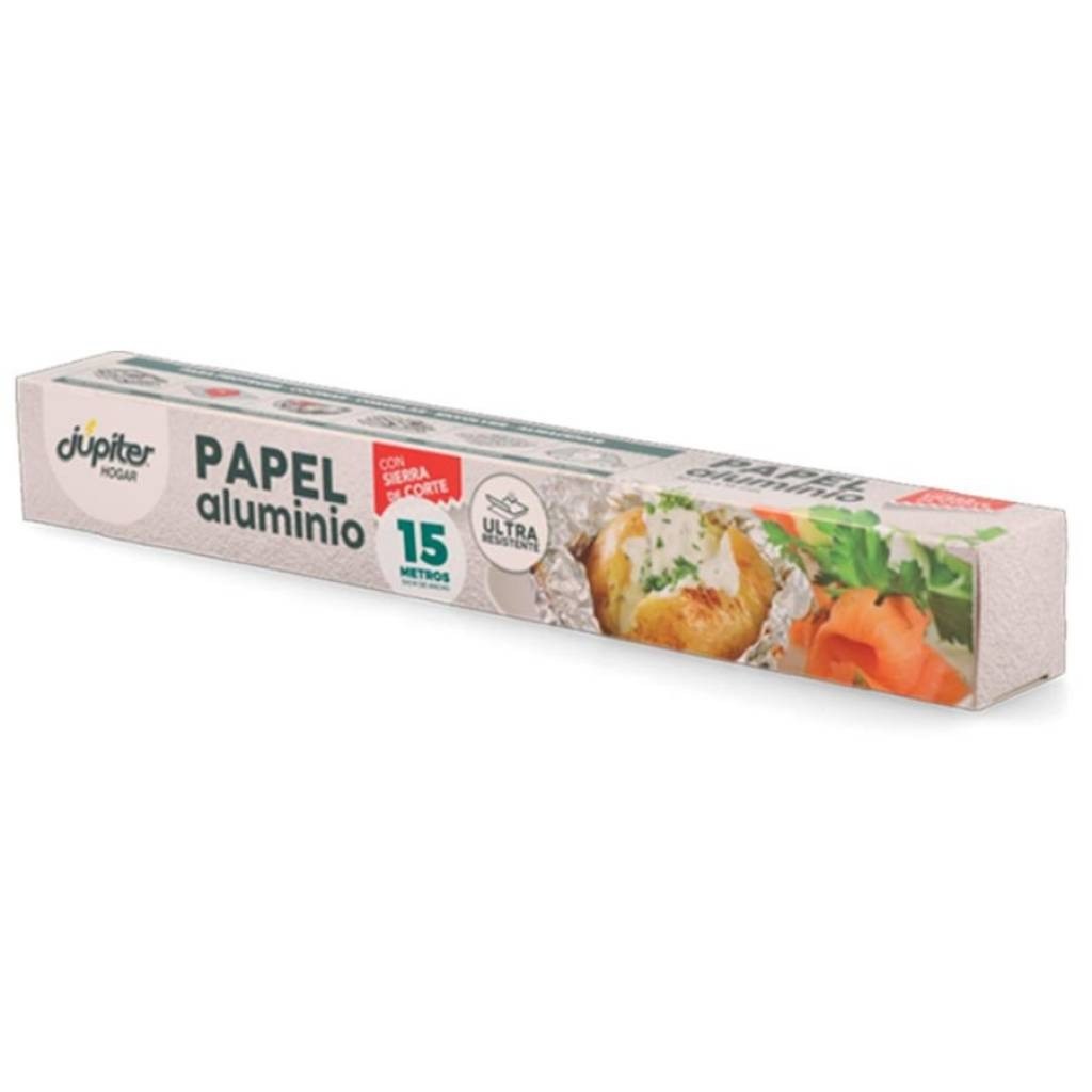 Papel Aluminio Júpiter - 30 cm x 7.5 mts