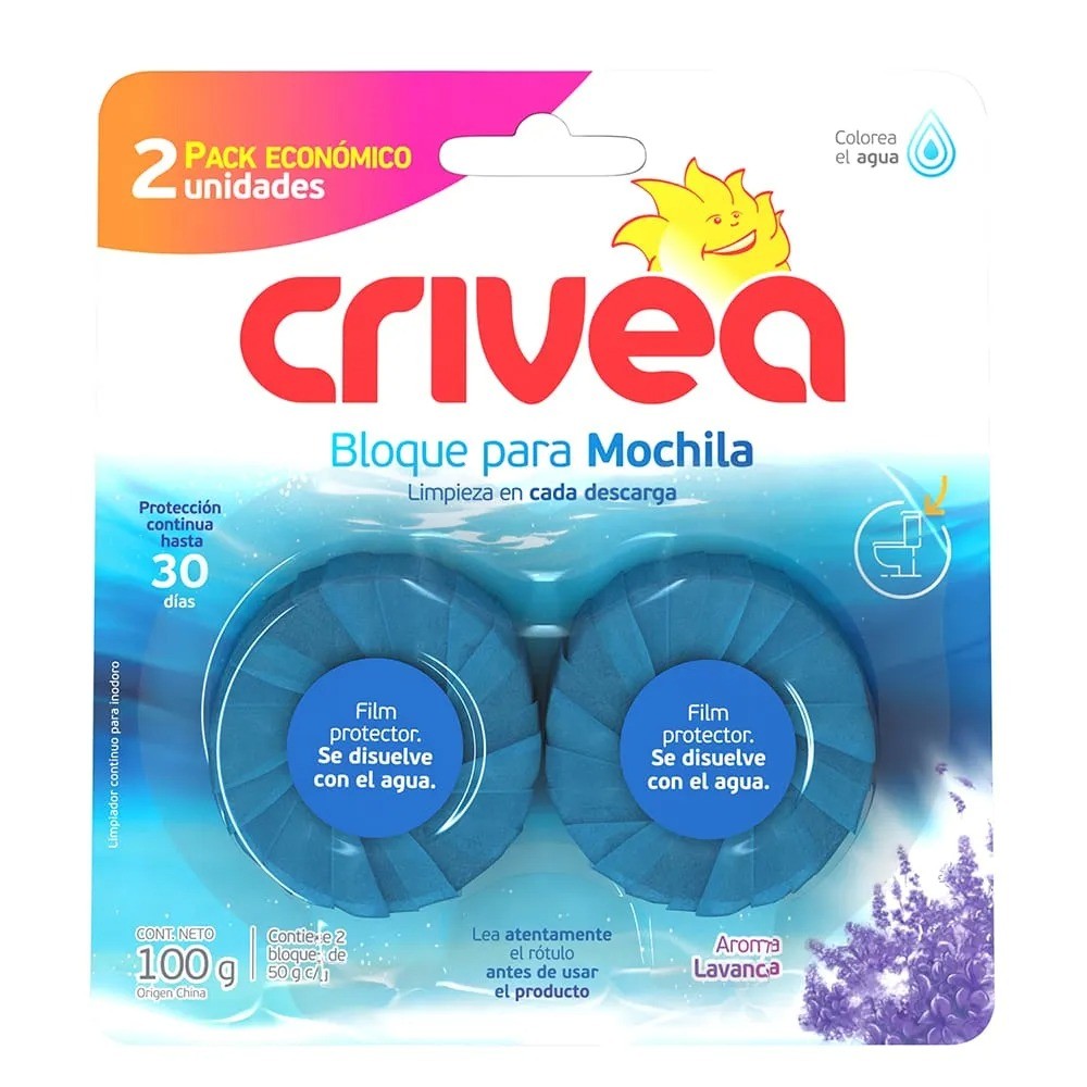 Bloque para Mochila CRIVEA Doble - 100 gramos