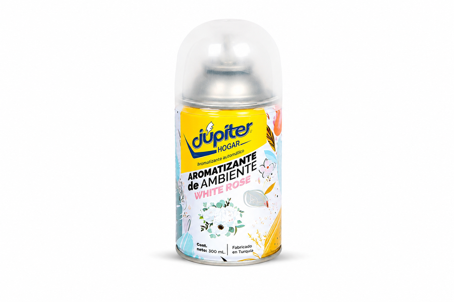 Aromatizador De Ambientes Jupiter Automatico Rosa Blanca Repuesto