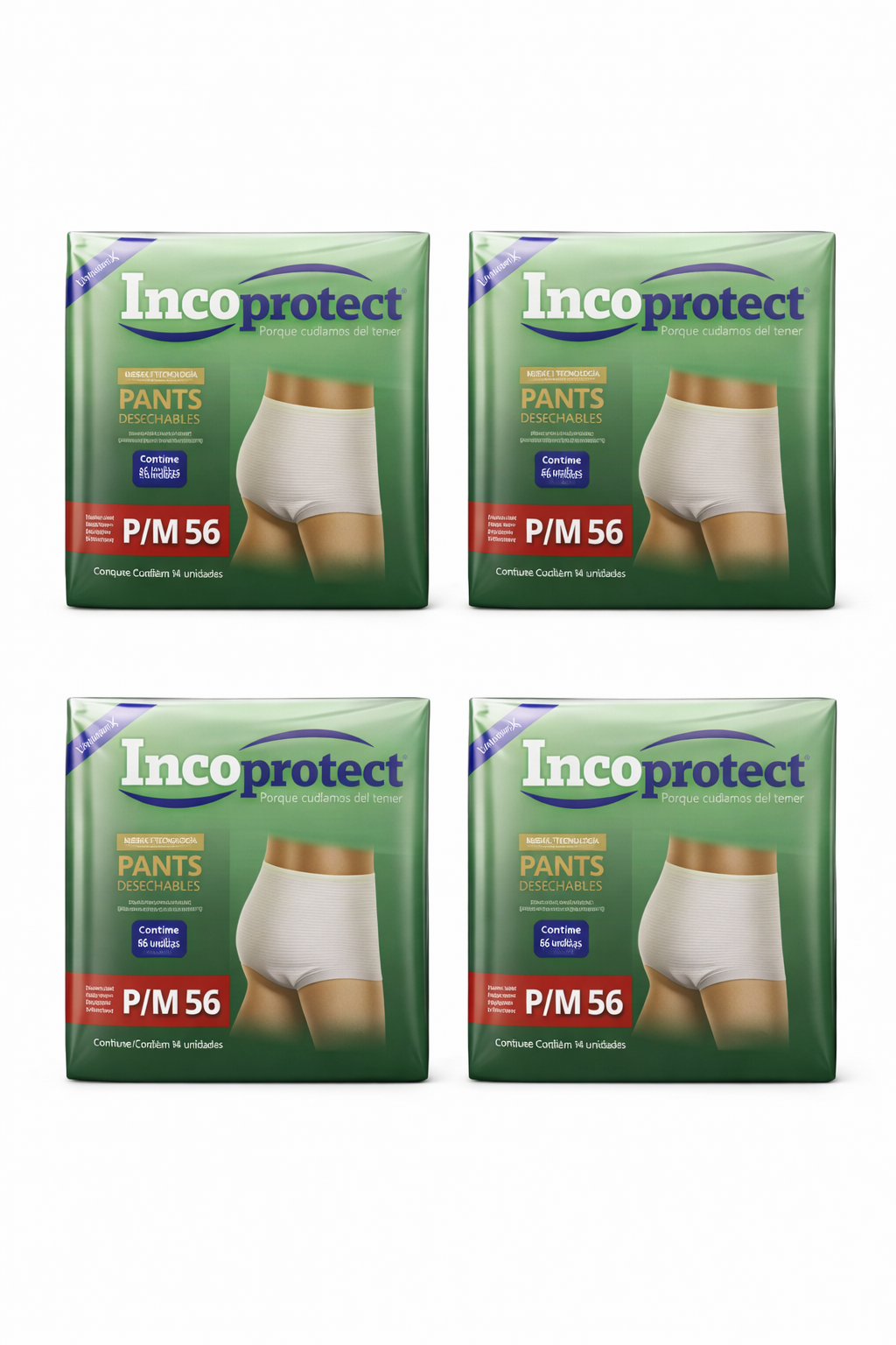 Pants de Adultos Incoprotect P/M 56 unidades
