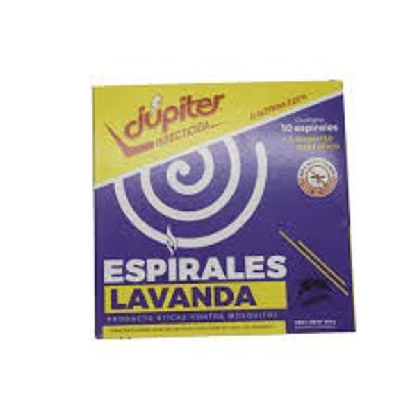Espirales Júpiter Lavanda - 10 unidades