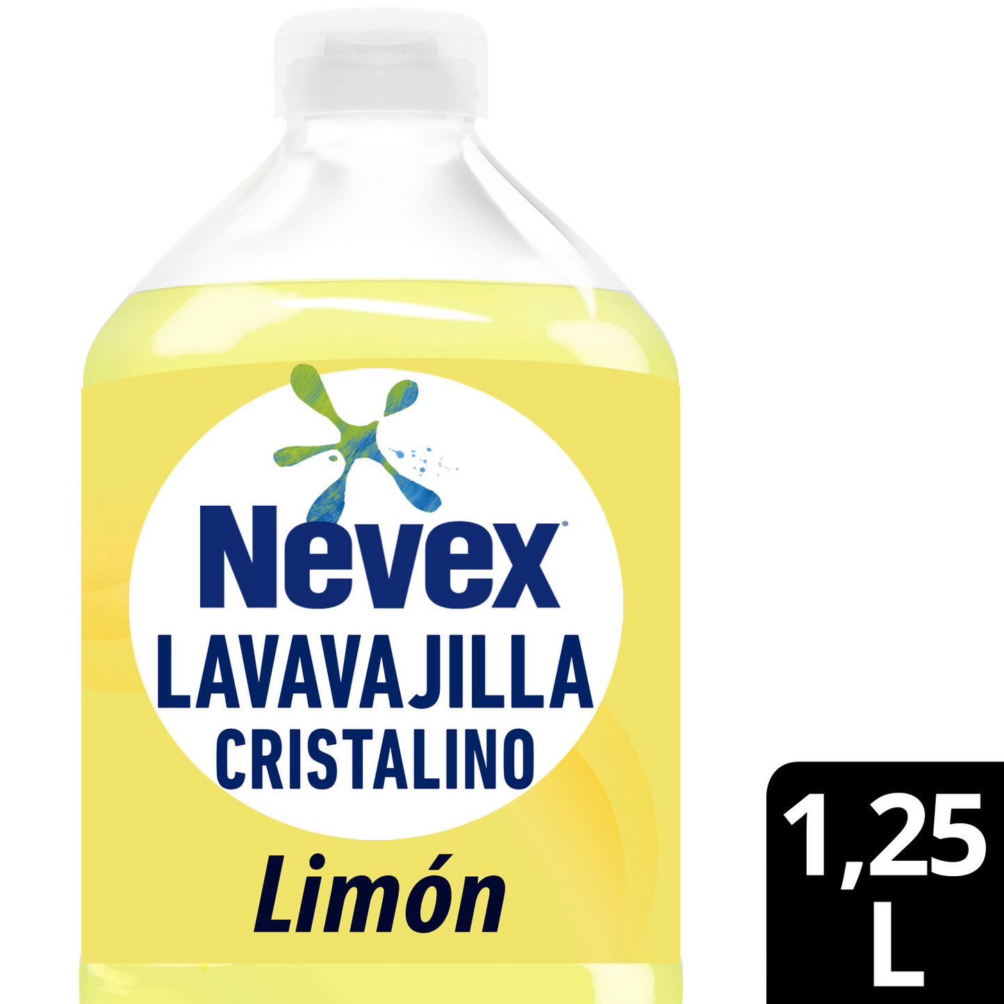 Detergente Nevex Cristalino Limón 1.25 L