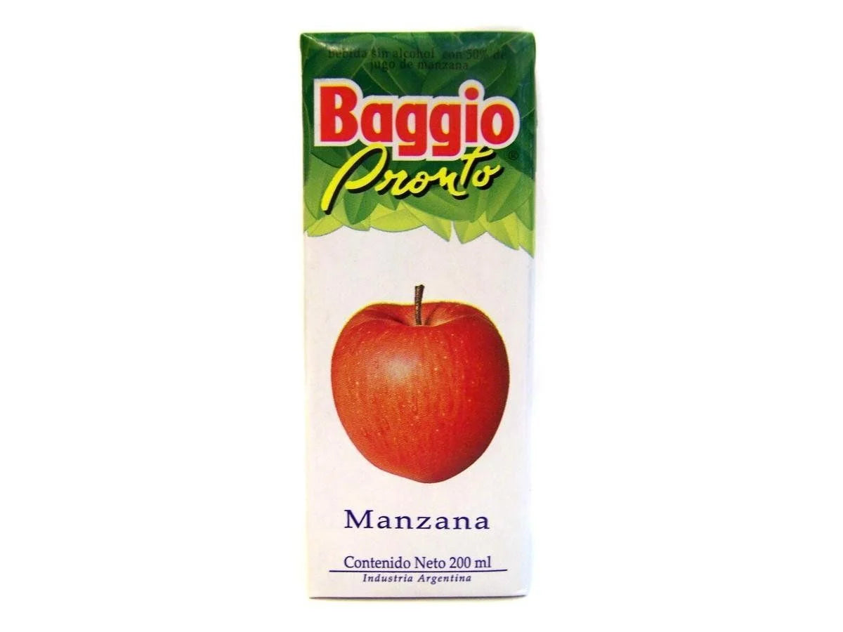 Jugo BAGGIO Sabor Manzana 200 ml