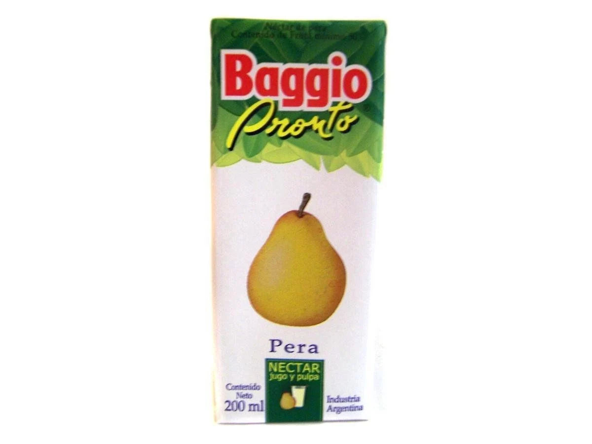 Jugo BAGGIO Sabor Pera 200 ml