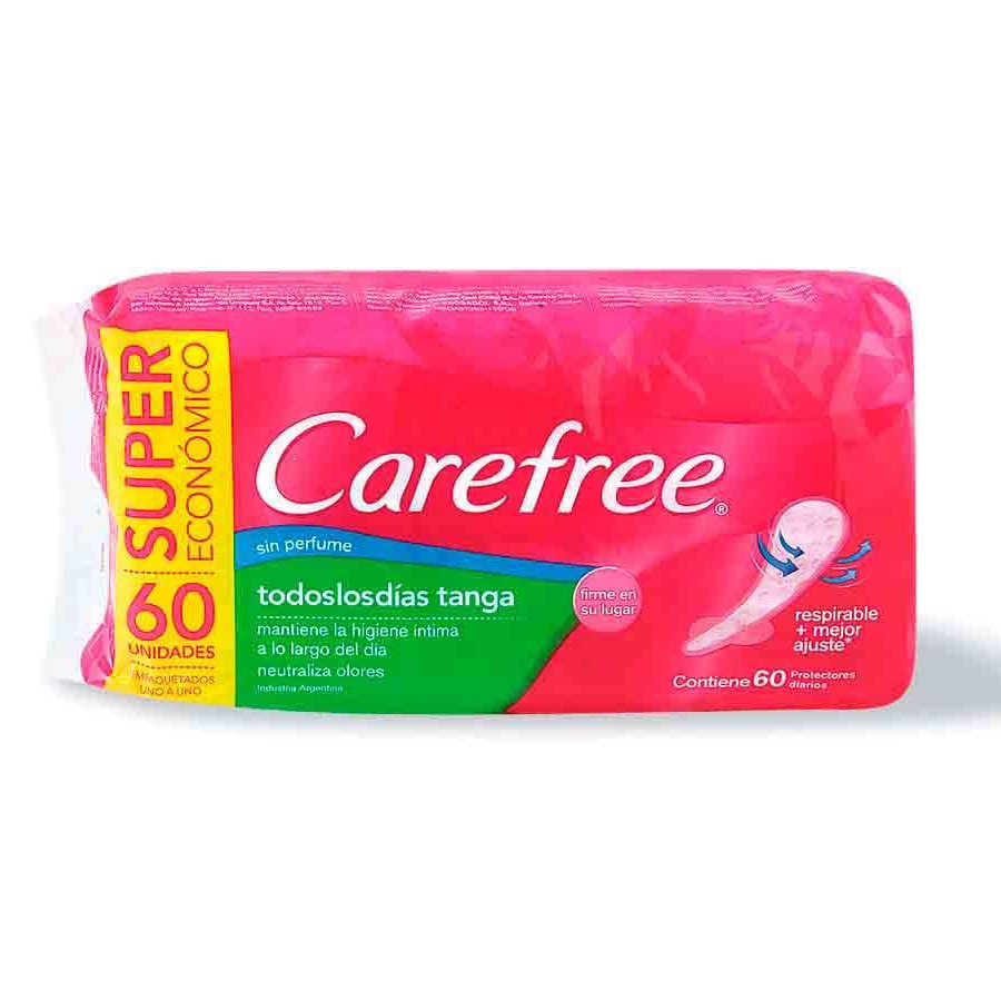 Carefree Todos los Días Tanga - 60 unidades