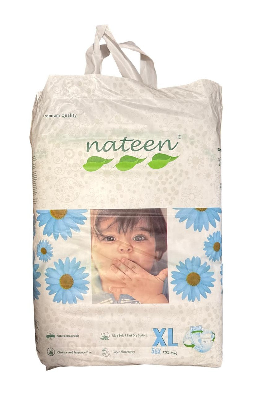 Pañales Ecológicos Nateen Premium XL - 56 Unidades