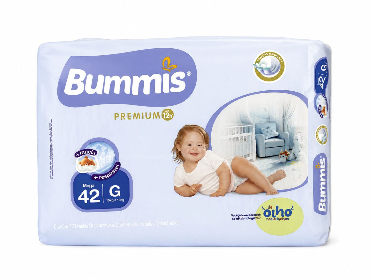 Pañales Bummis Premium G - 42 Unidades