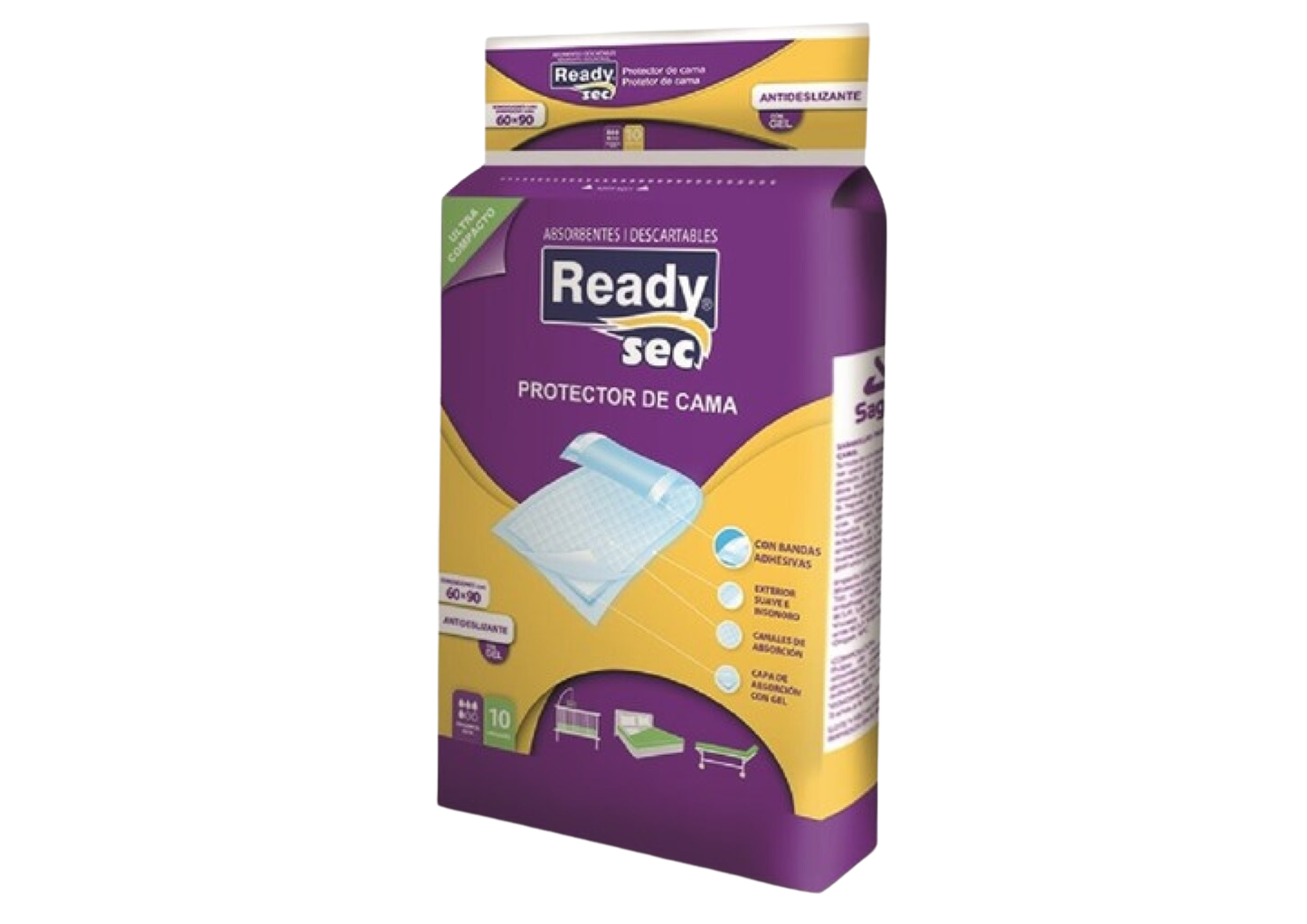 Sabanilla con Adhesivo Readysec 60 x 90 cm