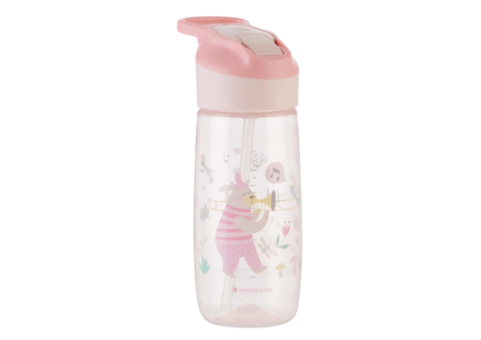 Botella con Boquilla 450ml Rosa - Kikkaboo