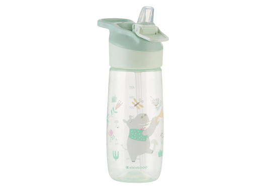 Botella con Boquilla 450ml Verde - Kikkaboo
