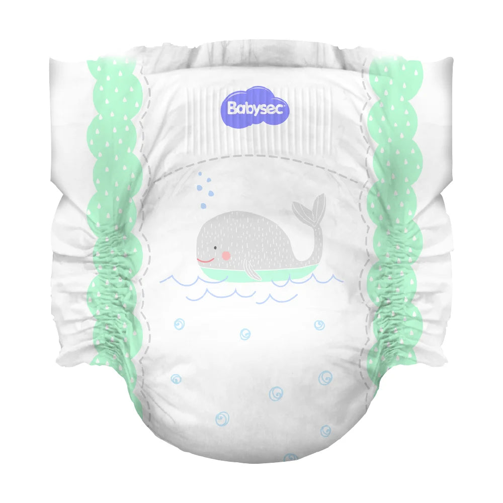 Pañales Babysec Premium Talle P - 36 Unidades