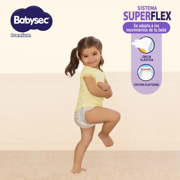 Pañales Babysec Premium XXG - 24 Unidades