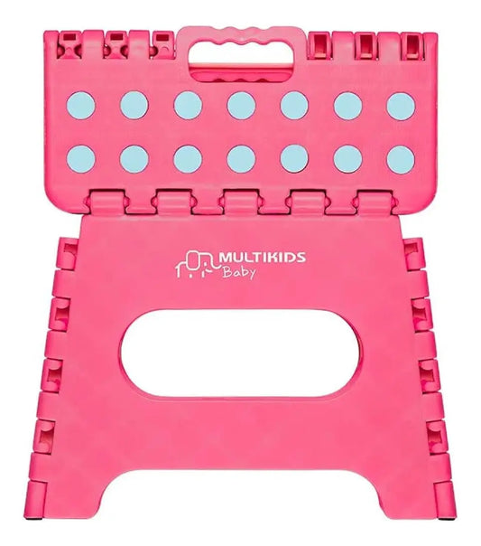 Banco Plegable MULTIKIDS - Rosado
