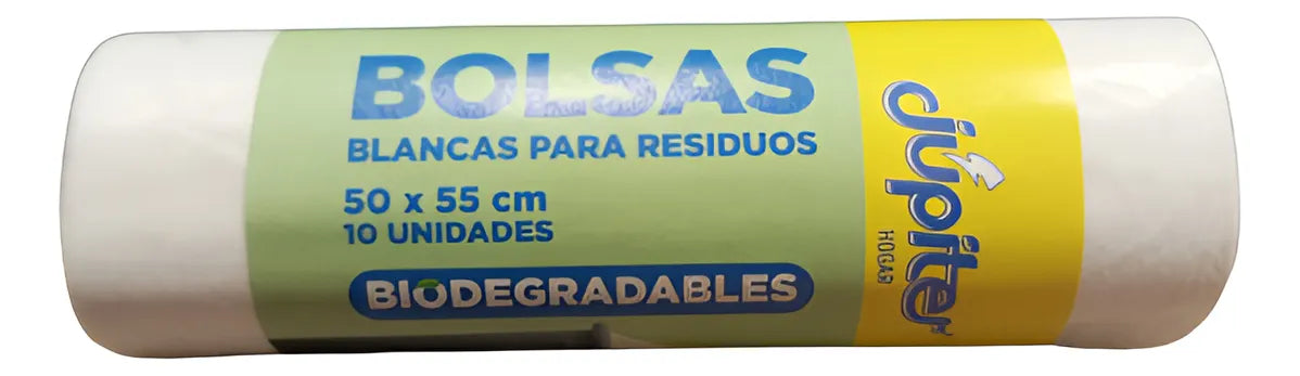 Bolsa Blanca Para Residuos 50x55cm - Jupiter