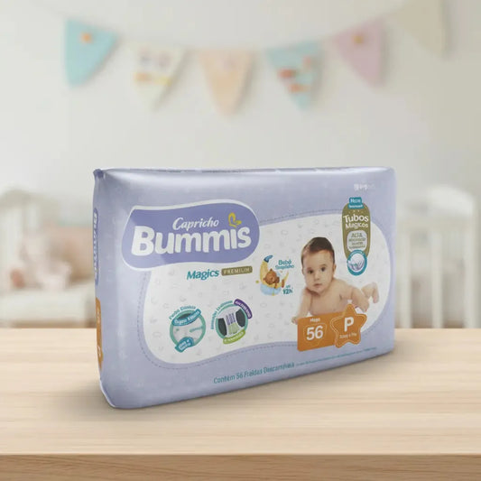 Pack x2 Pañales Bummis Talle P - 112 Unidades