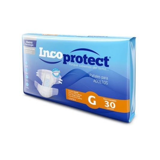 Pañales Incoprotect G - 30 unidades