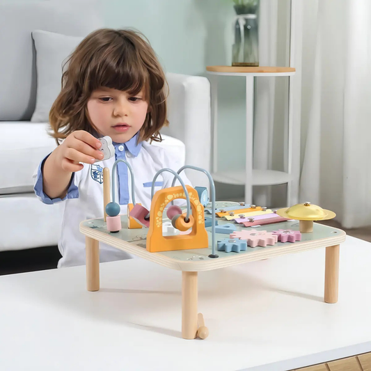 Mesa De Actividades Multifunción Polar B En Madera Montessori