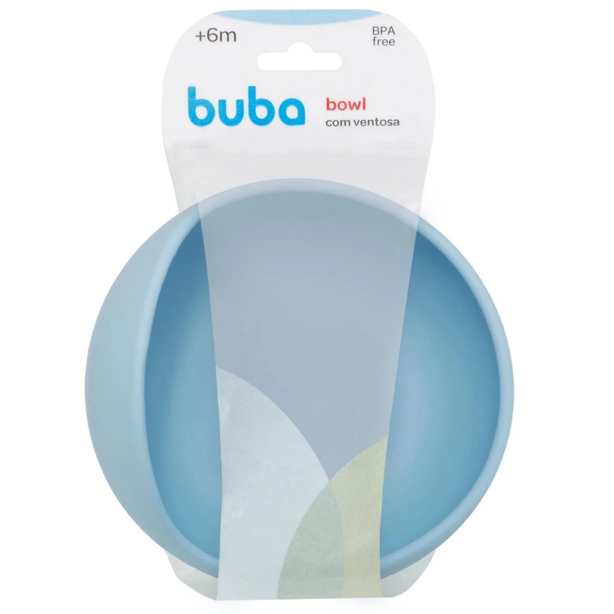 Bowl de Silicona con Ventosa Azul Buba