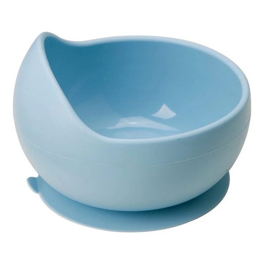 Bowl de Silicona con Ventosa Azul Buba