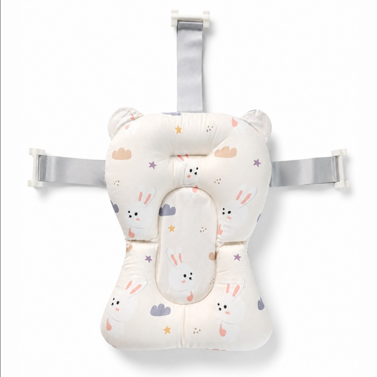 Colchón Reductor De Baño Baby Splash Conejitos - Beige