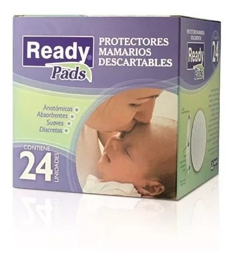 Protectores Mamarios Lactancia Readysec Descartables 24 unidades