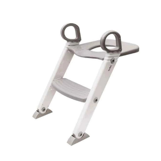 Asiento Reductor De Inodoro Infantil Con Escalera Buba - Gris