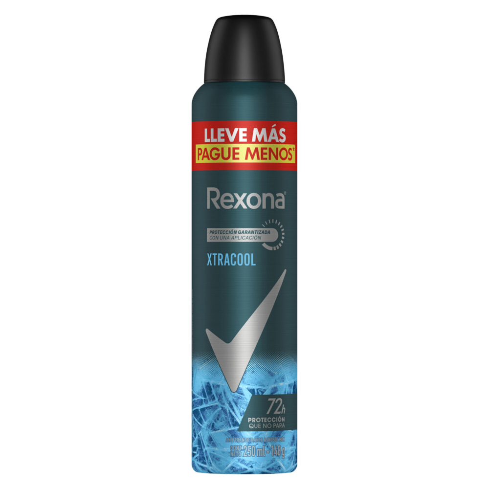 Desodorante Rexona Aerosol Xtracool - 250 ml