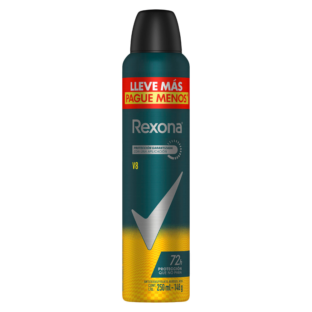 Desodorante En Aerosol Rexona Men V8 - 250 ml
