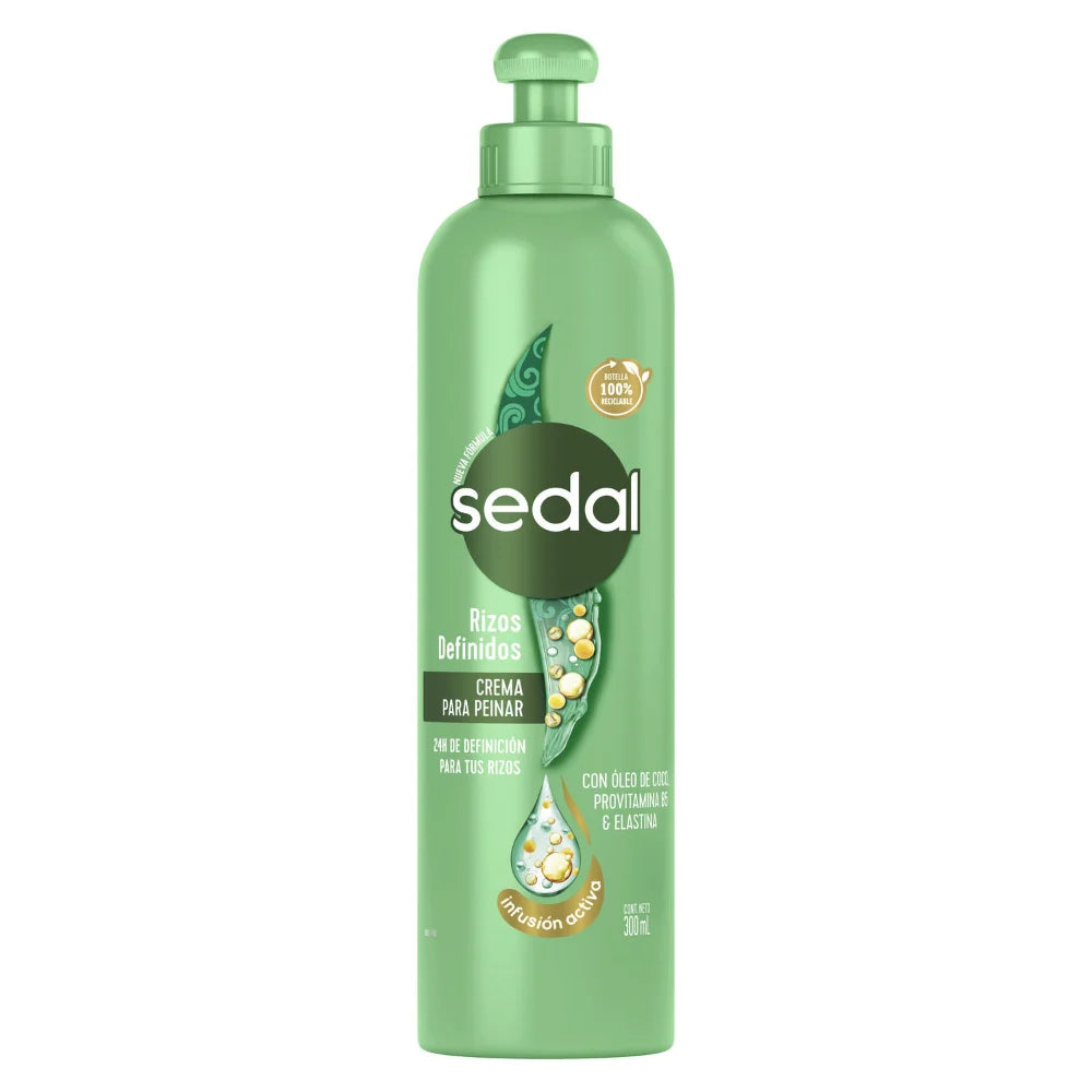 Crema para Peinar Sedal Rizos Definidos 300 ml