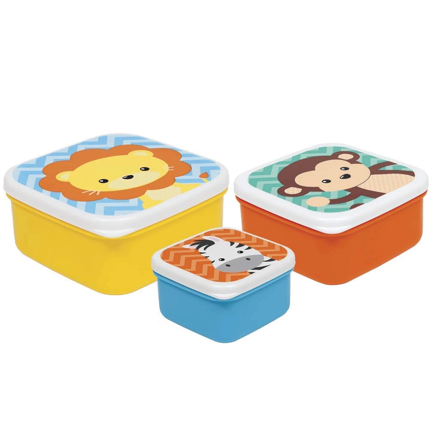 Set x3 Tupper Animales de la Selva Buba
