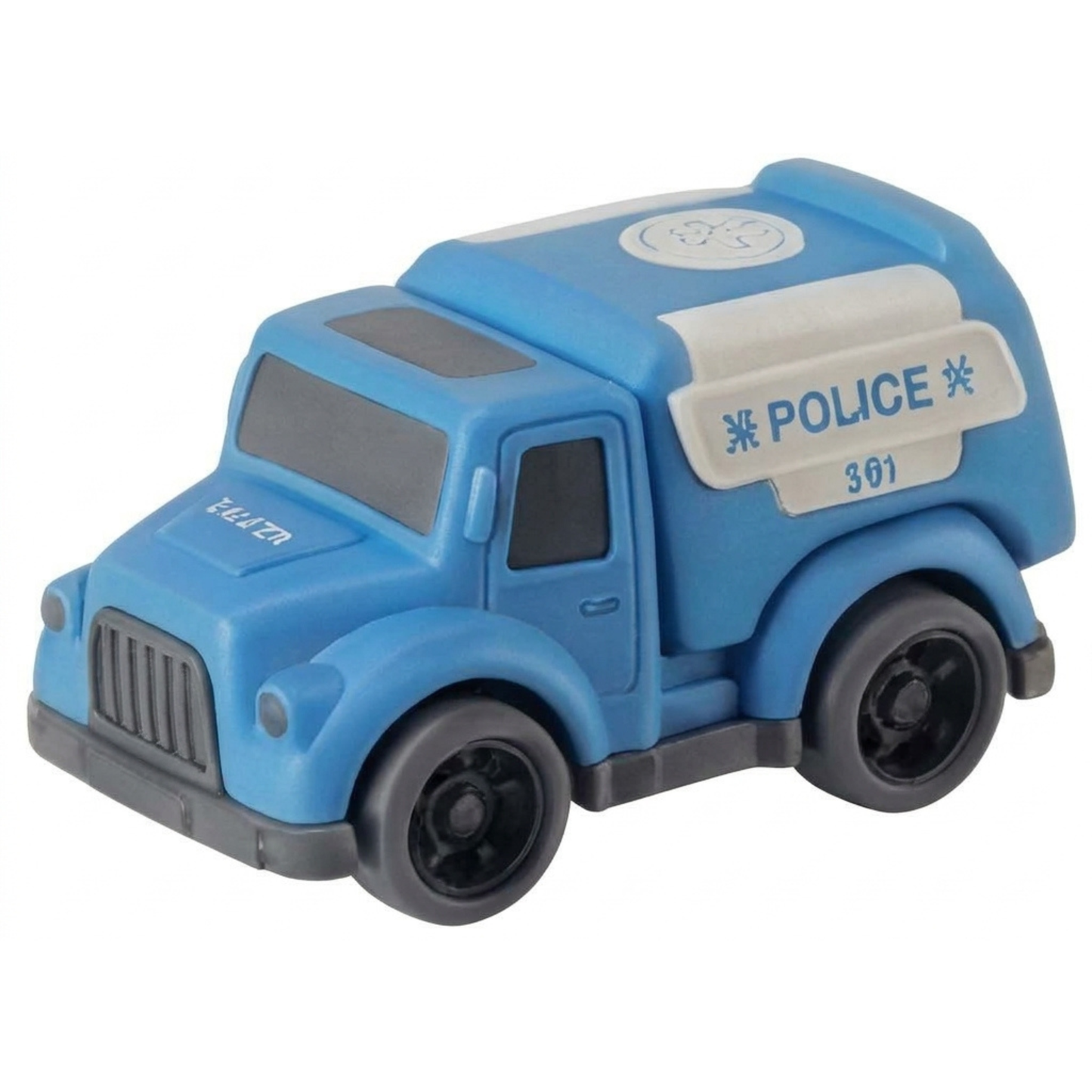 Camión de Juguete Reciclable de Policía
