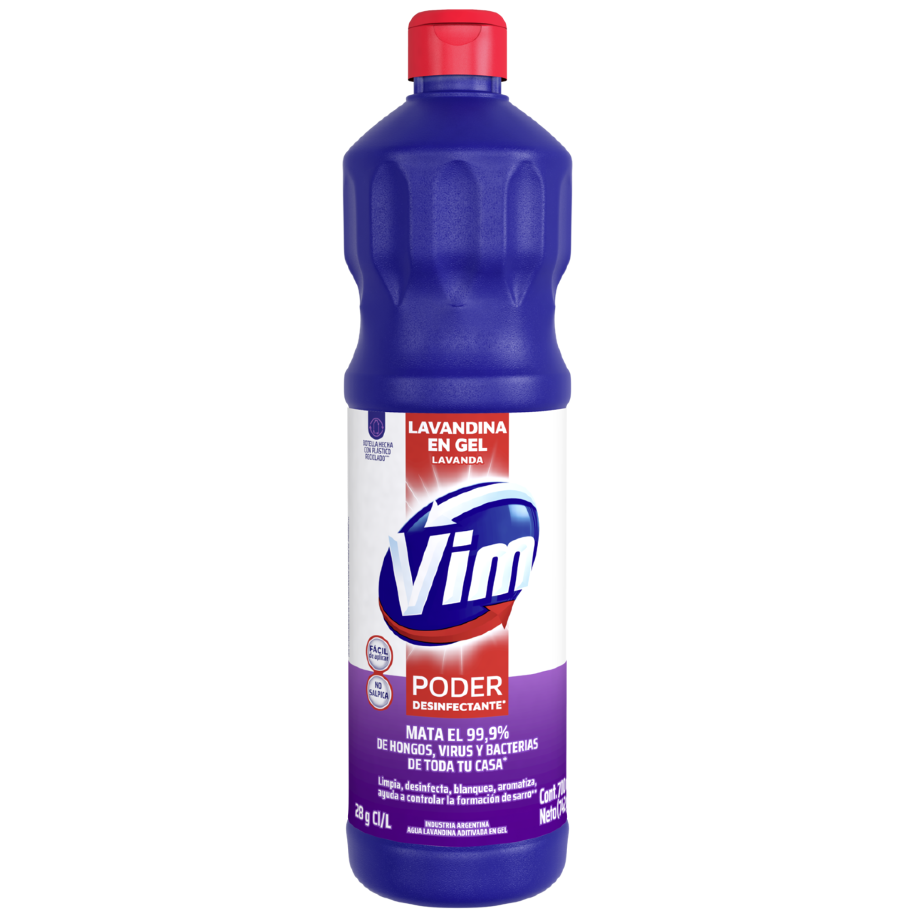 Lavandina Vim en Gel Lavanda - 700 ml