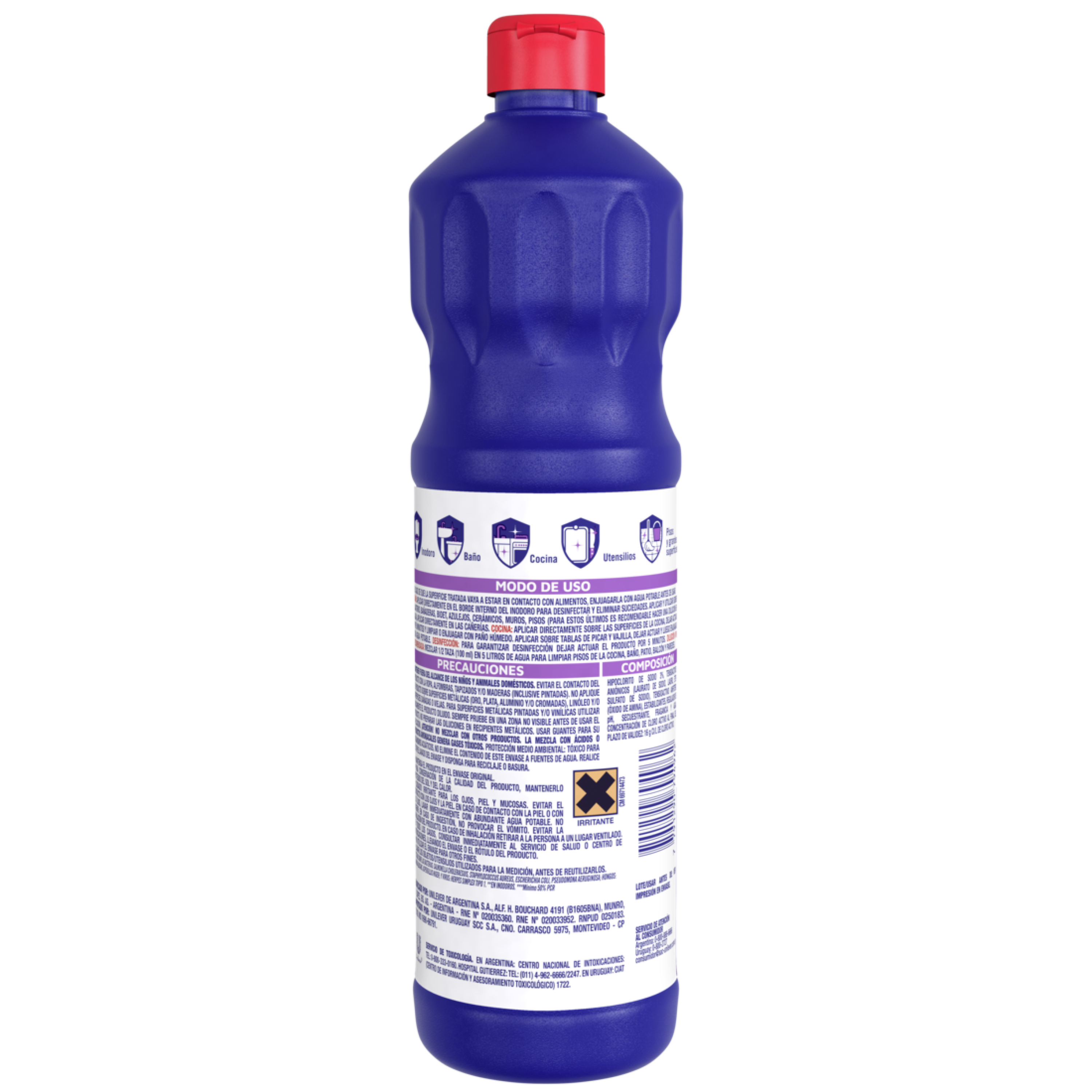 Lavandina Vim en Gel Lavanda - 700 ml