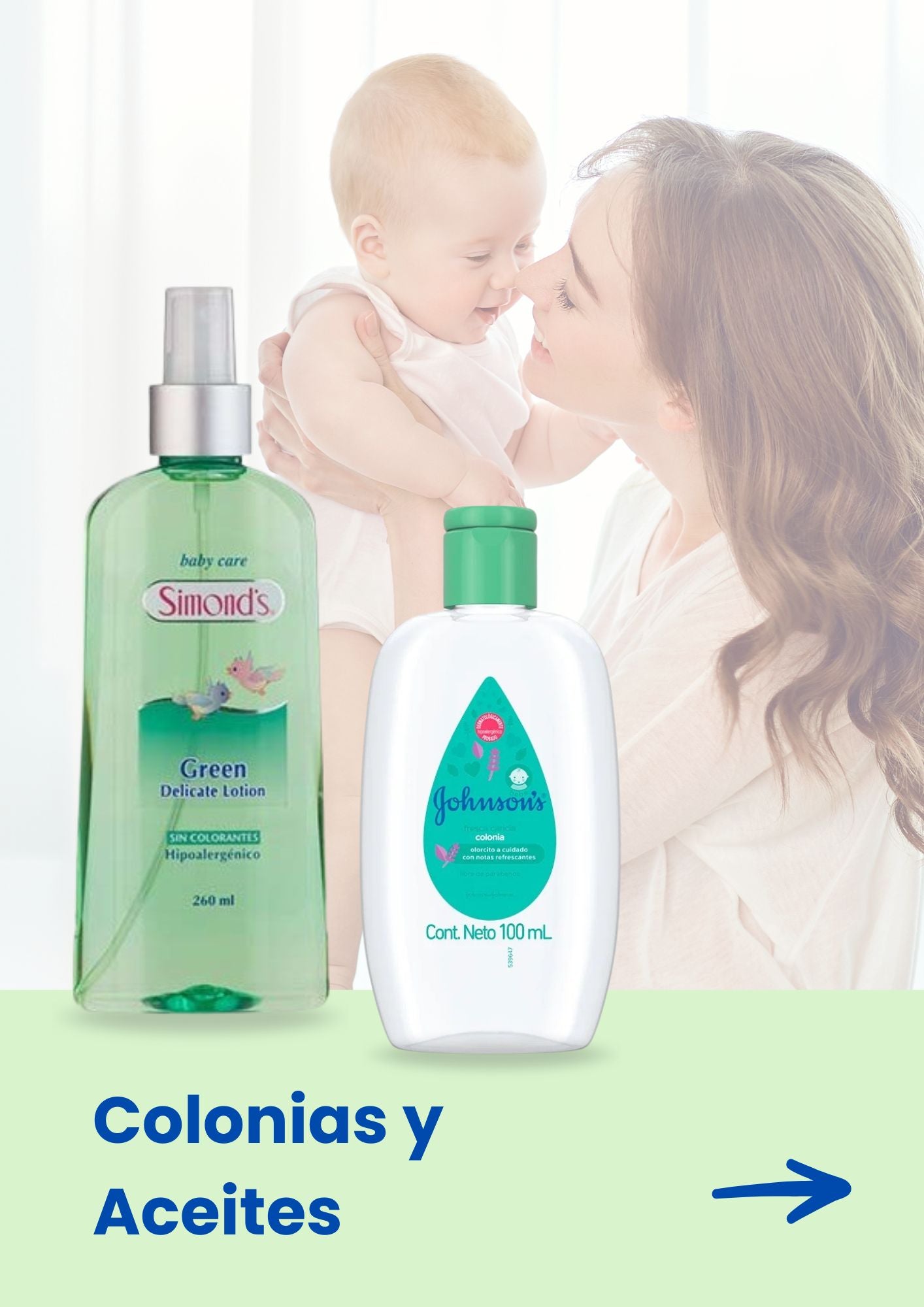 Colonias y Perfumes para Bebés