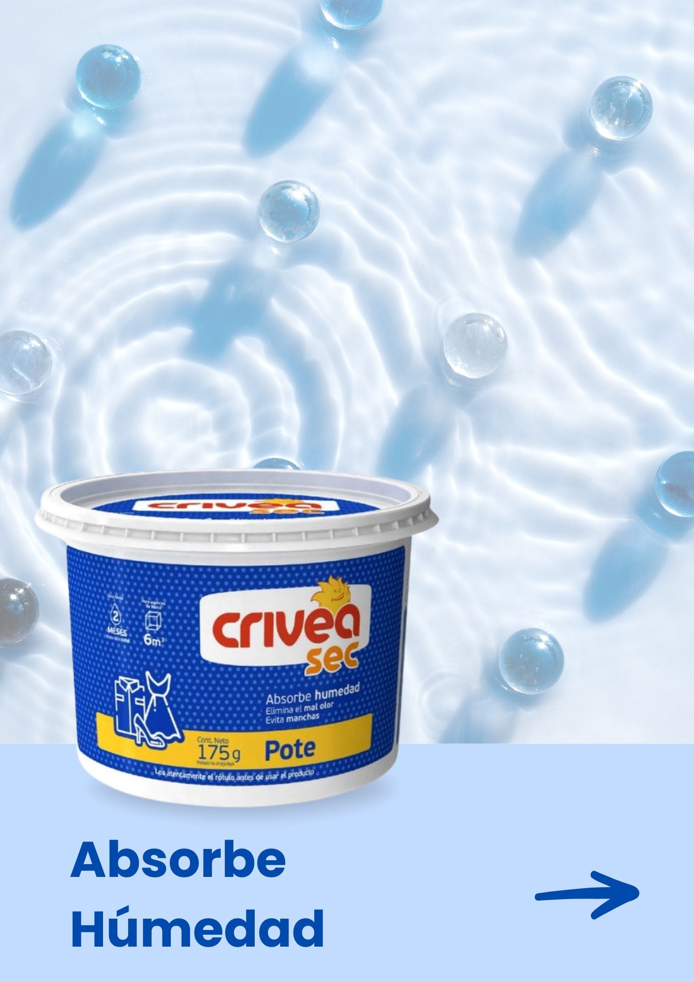 ABSORBE HUMEDAD
